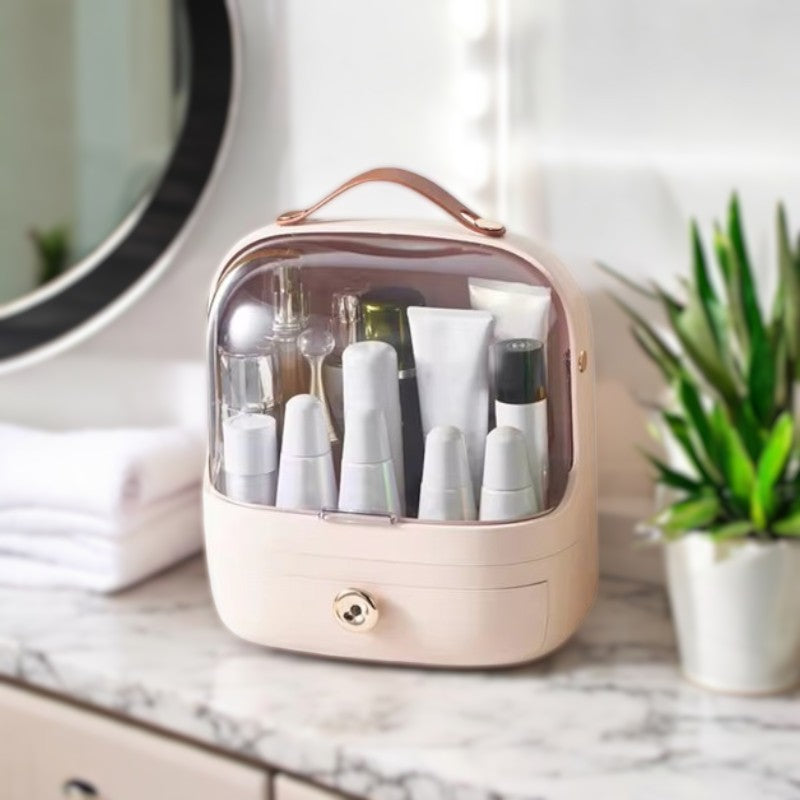 Makeup Organizer Box with Compartments