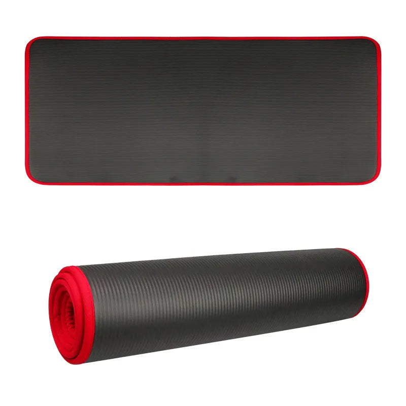 Exercise Mat Thick with Textured Non-Slip Surface and Joint Cushioning - Lenila