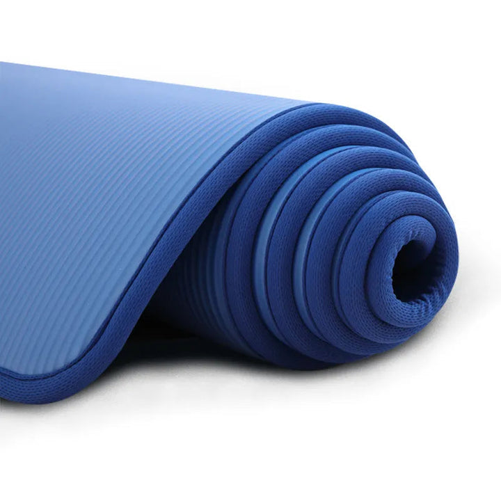 Exercise Mat Thick with Textured Non-Slip Surface and Joint Cushioning