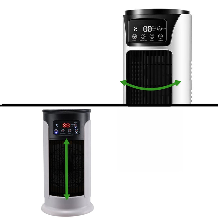 Portable Evaporative Air Cooler 300ml Water Tank 6-Speed Fan