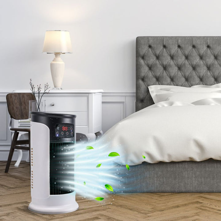 Portable Evaporative Air Cooler 6 Speed Humidifier 300ml Tank - Lenila