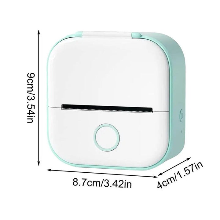 Portable Mini Printer Thermal Inkless Bluetooth Connectivity