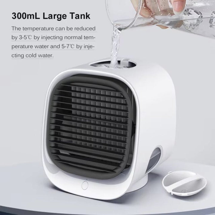 3-in-1 Mini Air Conditioner Cooling Humidifying Air Purifier