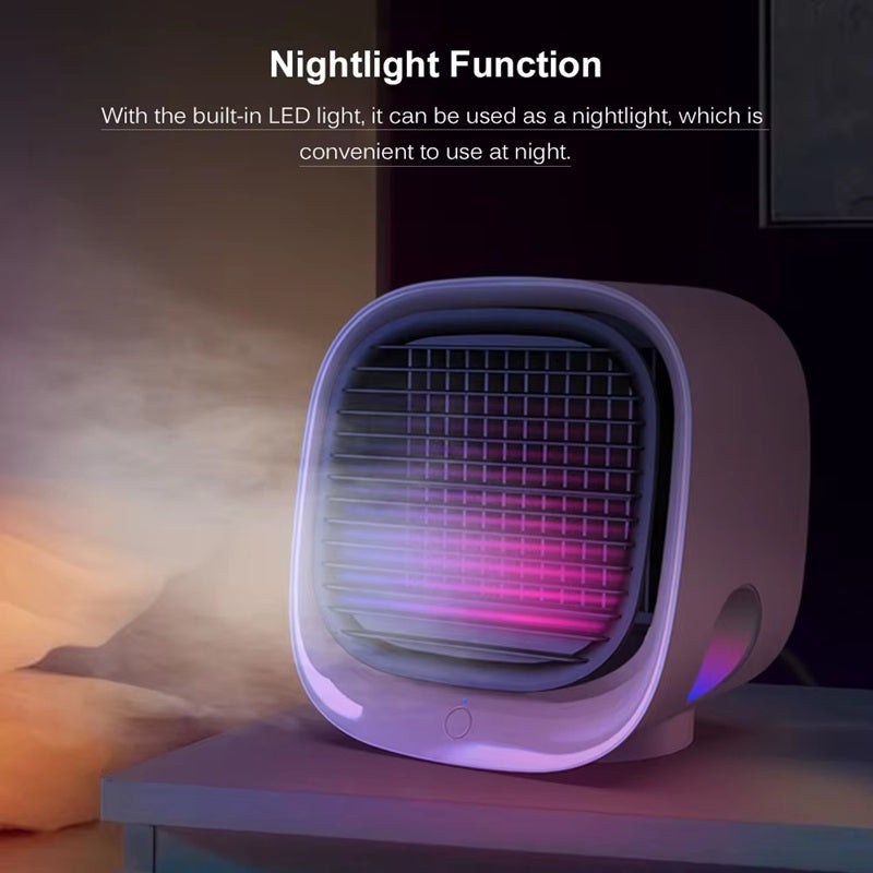 3-in-1 Mini Air Conditioner Cooling Humidifying Air Purifier