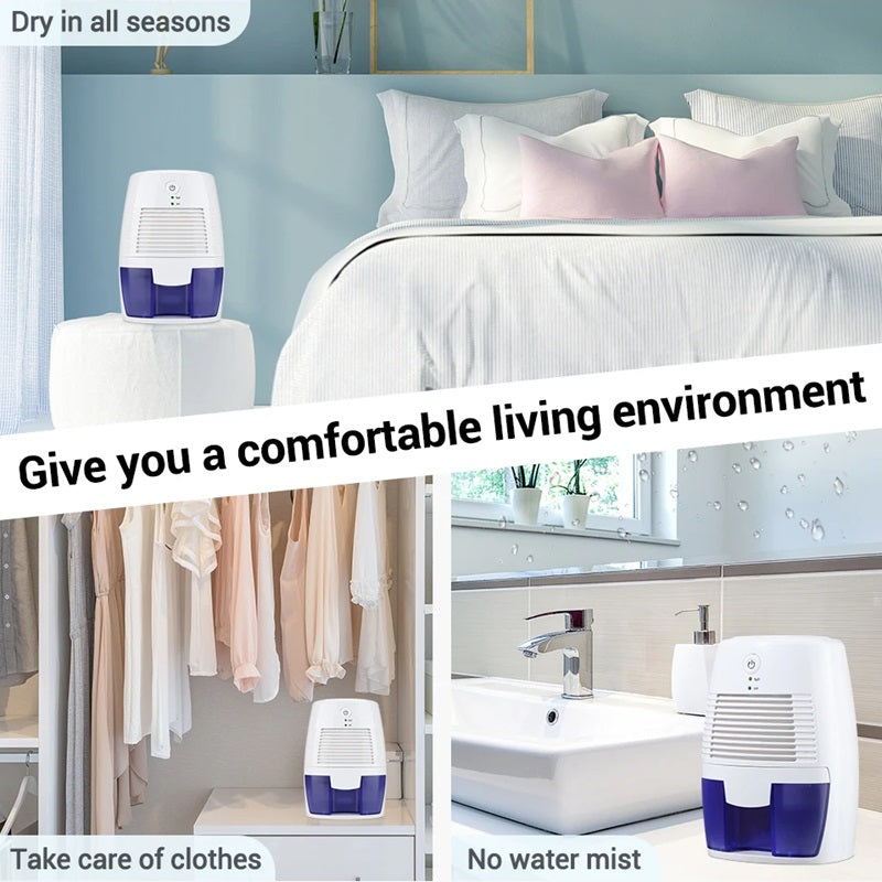 Portable Mini Dehumidifier Compact Moisture Control