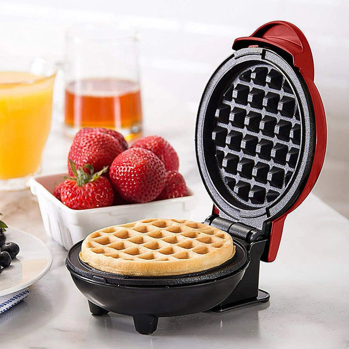 Electric Mini Waffle Maker Nonstick Coating