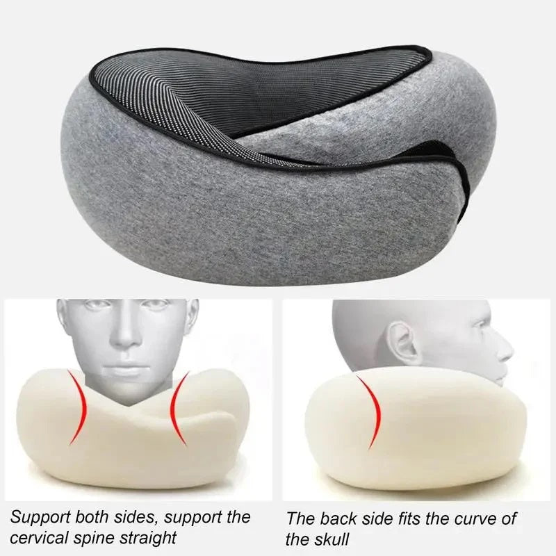 Travel Neck Pillow Ergonomic Support