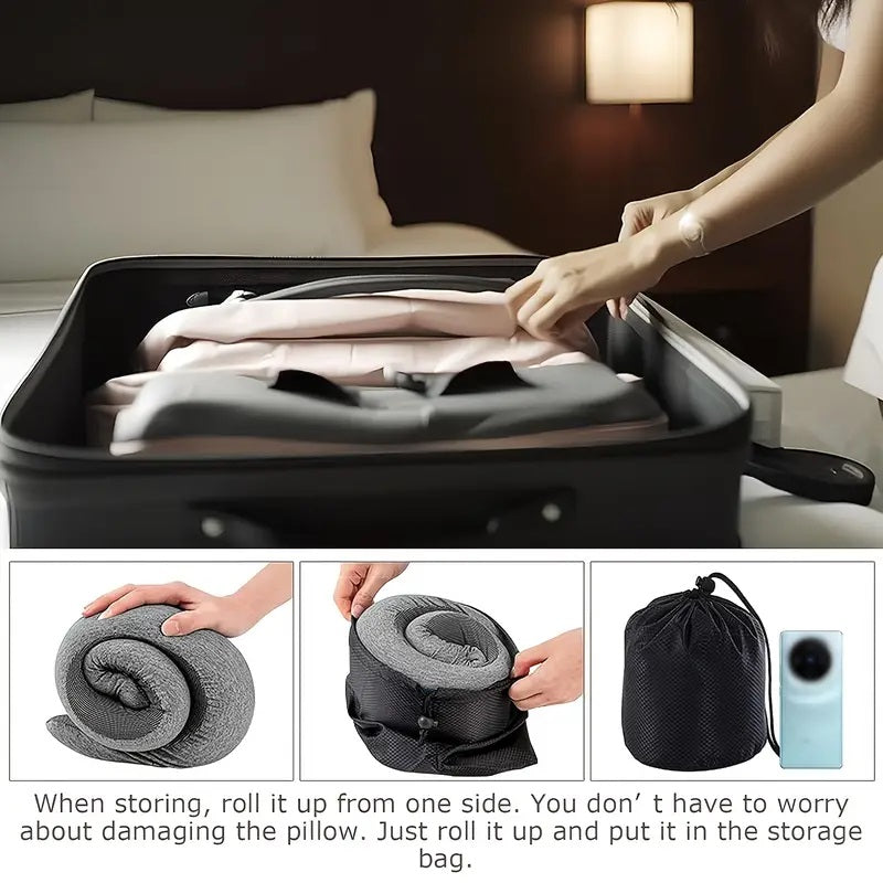 Travel Neck Pillow Ergonomic Support