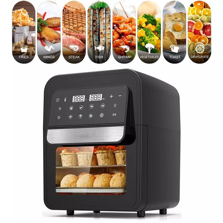 Digital Air Fryer with Touch Screen 8-in-1 Multifunction