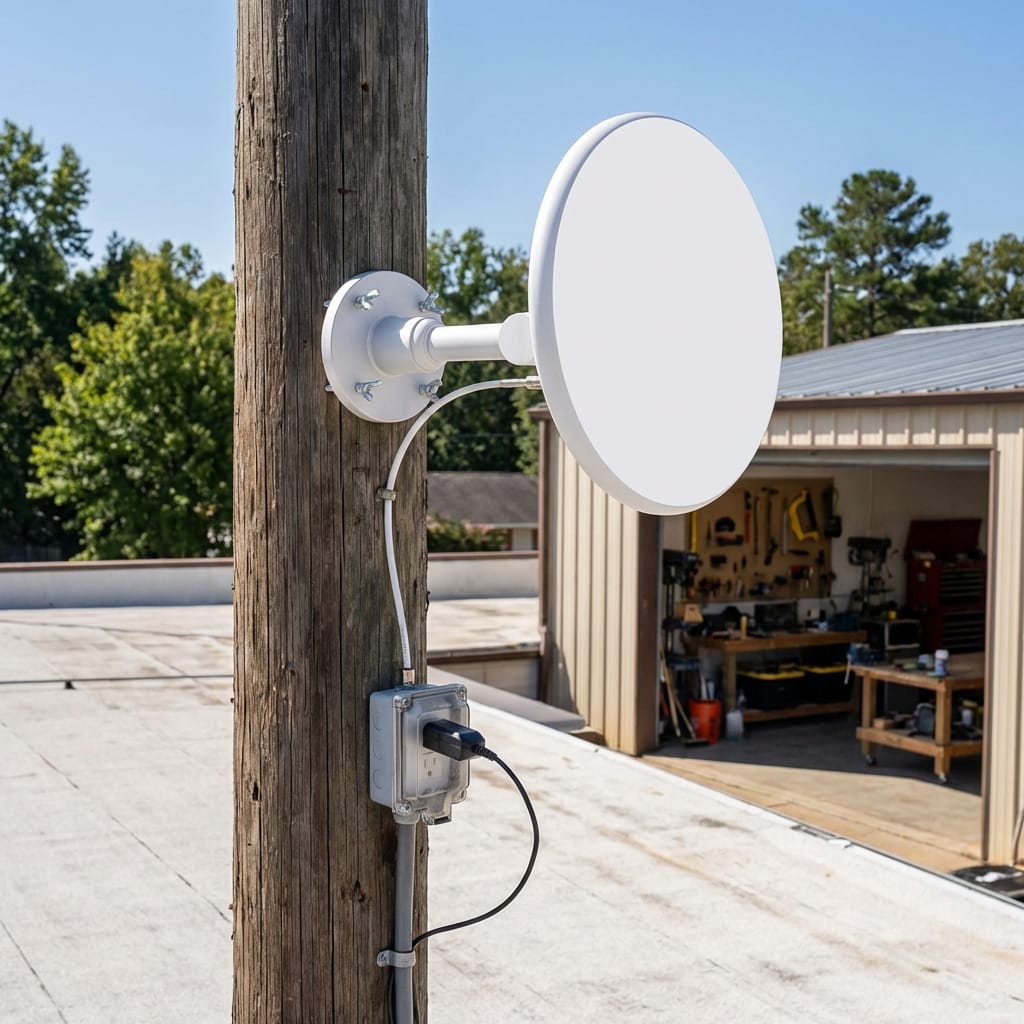 Digital Outdoor TV Antenna Long Range HD Signal Reception