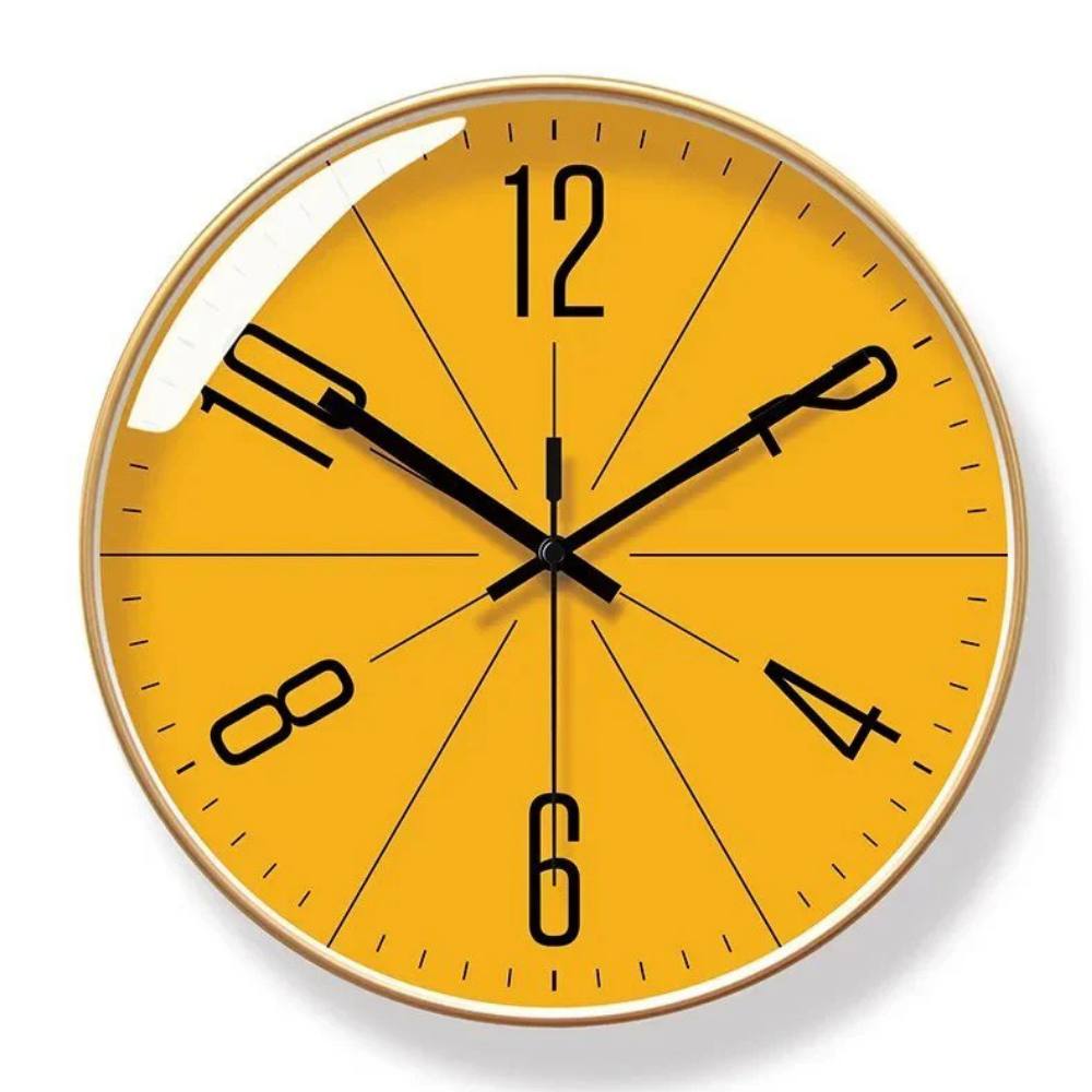 Quartz Wall Clock Minimalist Modern Silent