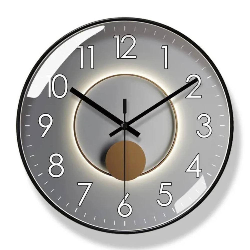 Quartz Wall Clock Minimalist Modern Silent