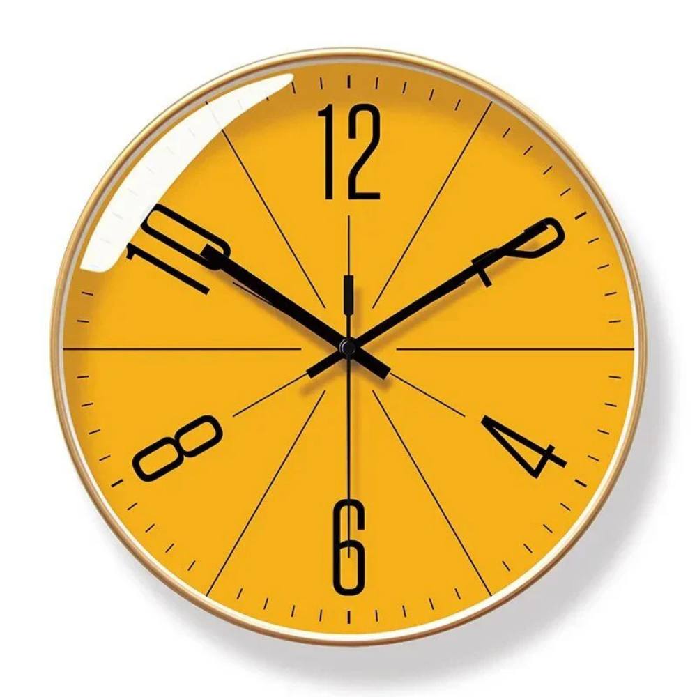 Quartz Wall Clock Minimalist Modern Silent