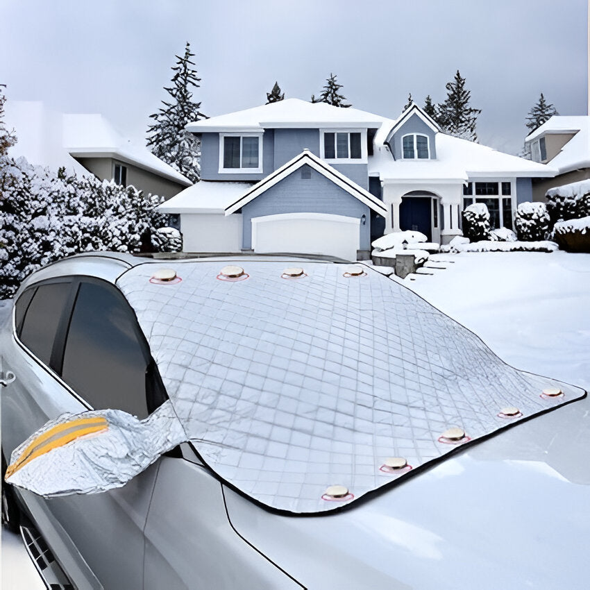 Universal Windshield Cover Magnetic Snow and Frost Protection - Lenila