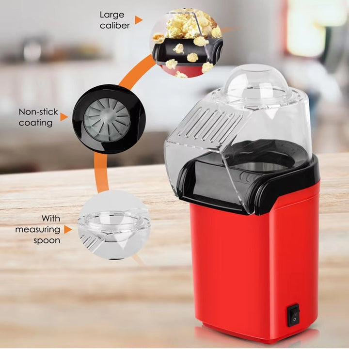 Mini Popcorn Maker Electric Compact Kitchen Appliance