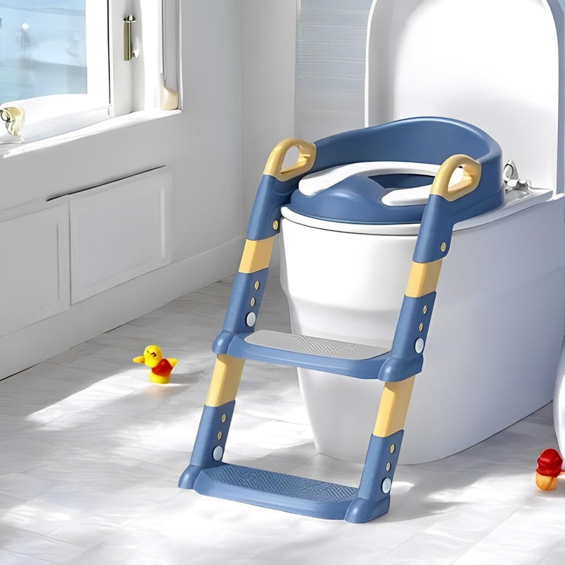 Toddler Potty Trainer Seat Foldable with Ladder - Lenila