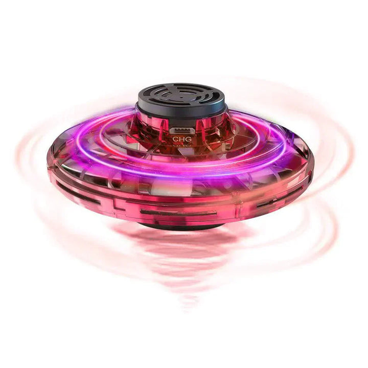 Gyroscopic Hand Spinner with LED Display Rechargeable Battery