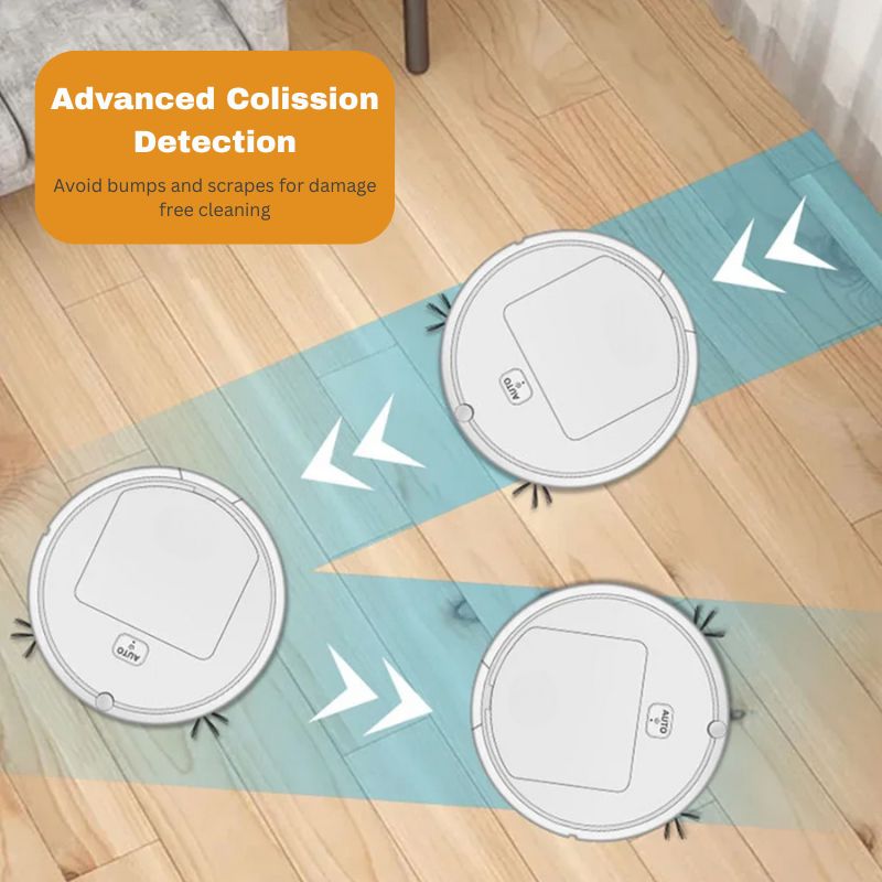 Smart Robot Vacuum Cleaner 3-in-1 Multifunctional
