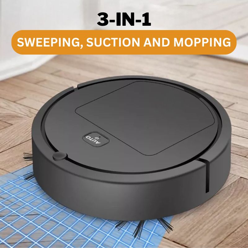 Smart Robot Vacuum Cleaner 3-in-1 Multifunctional