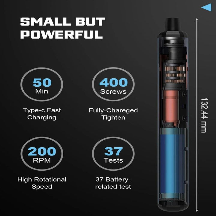 Precision Electric Screwdriver Set with Bits