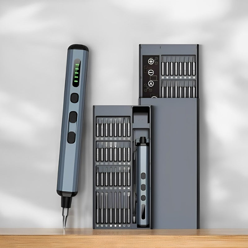 Precision Electric Screwdriver Set with Bits - Lenila