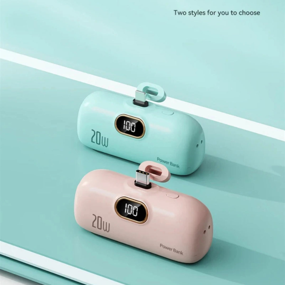 Portable Power Bank with LED Display Dual Port 30000mAh