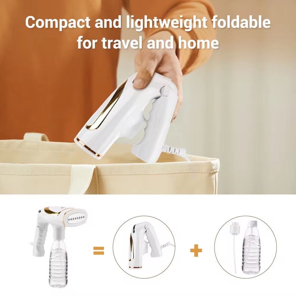 Portable Clothes Steamer Fast Heat-Up Compact Design