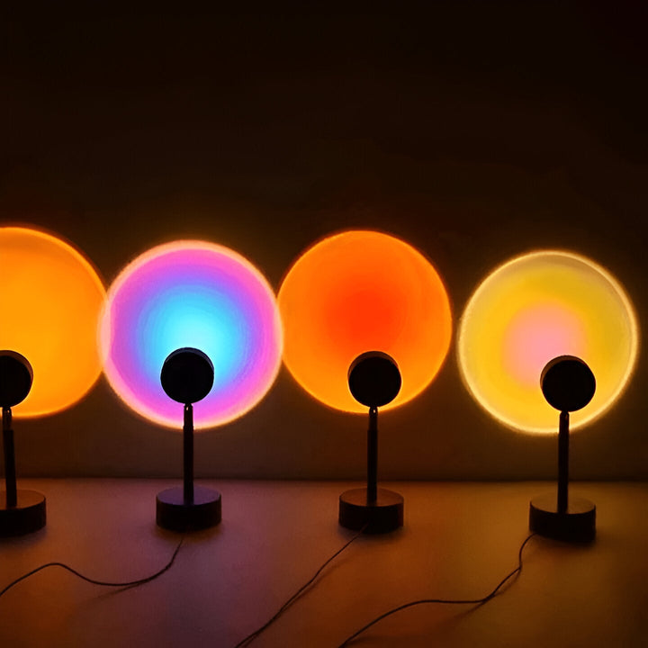 LED Sunset Lamp Gradient for Bedroom and Living Room