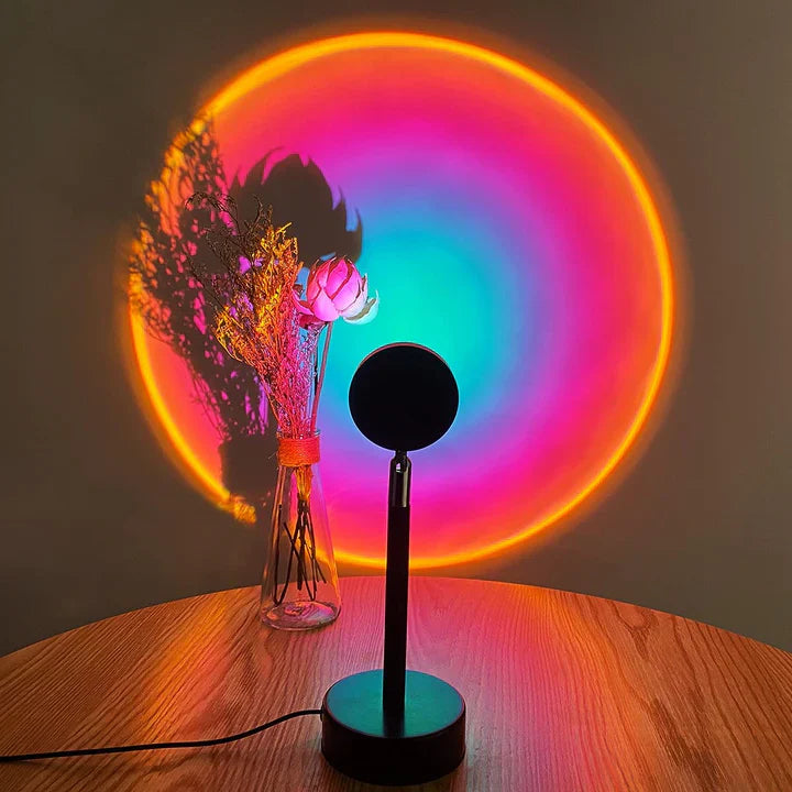 LED Sunset Lamp Gradient for Bedroom and Living Room