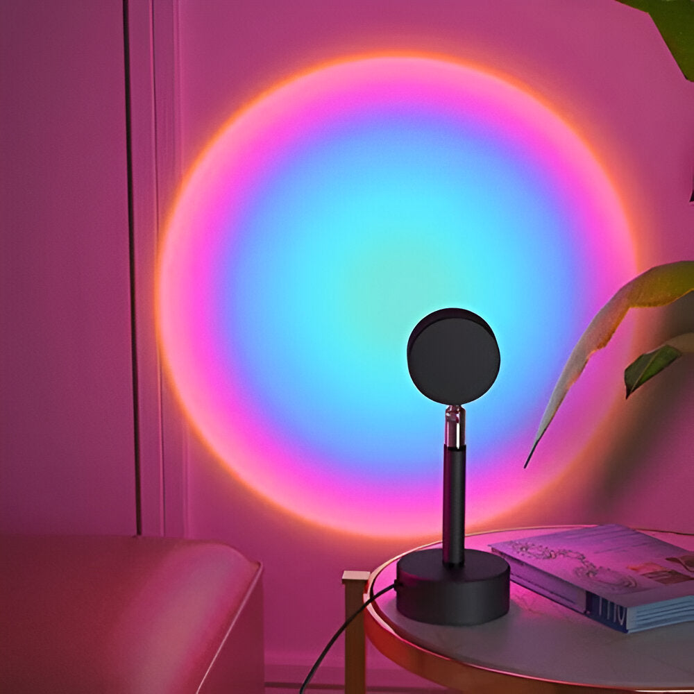 LED Sunset Lamp Gradient for Bedroom and Living Room - Lenila
