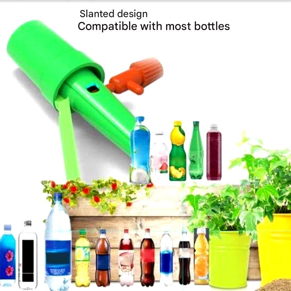 Plant Watering Spikes Adjustable Flow Valve Compatible Bottle Set
