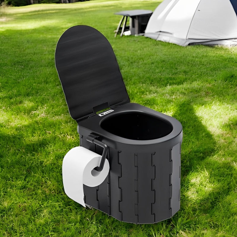 Portable Foldable Toilet Heavy-Duty Design - Lenila