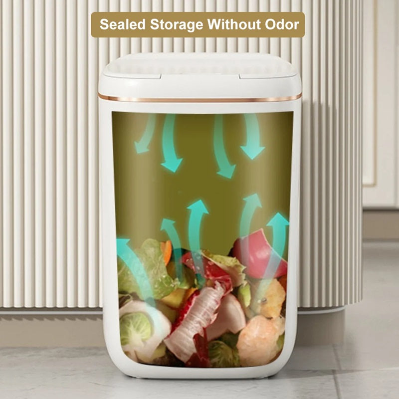 Smart Sensor Trash Can Automatic Lid