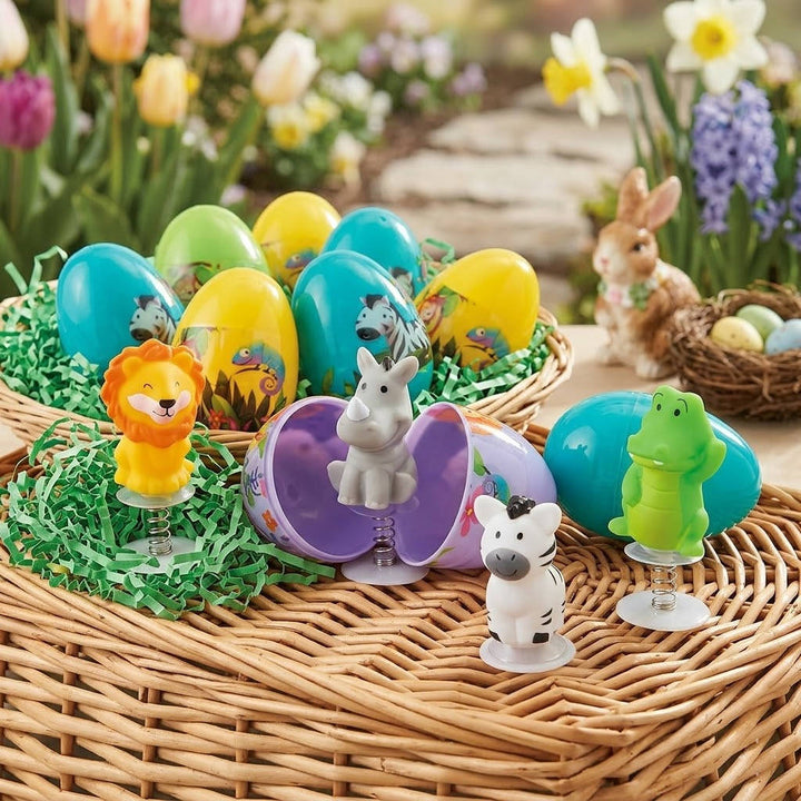 Kids Easter Egg Hunt Pop-Up Animal Toy Surprise Party Favor