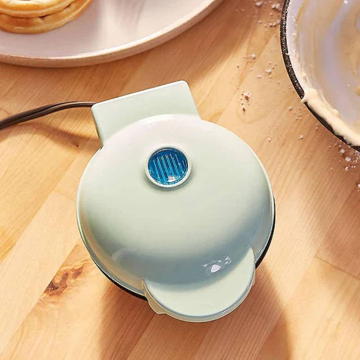 Electric Mini Waffle Maker Nonstick Coating