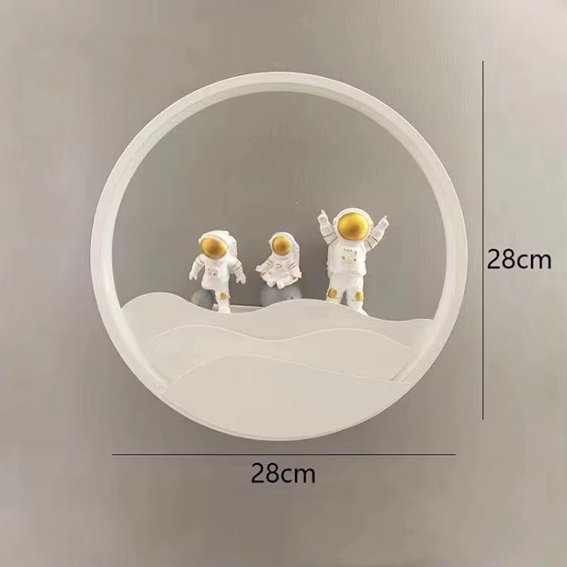 Astronaut Wall Lamp Tri-Color LED Fixture