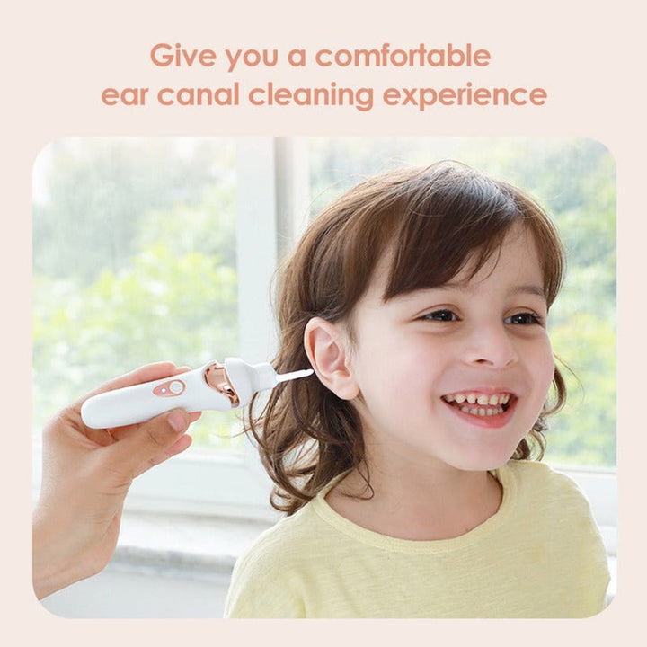 Ear Wax Vacuum Cleaner with Soft Silicone Replacement Tips