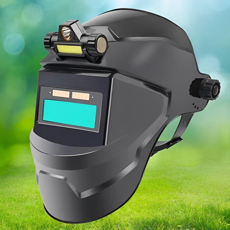 Unisex Welding Mask Auto Darkening with Headlamp - Lenila