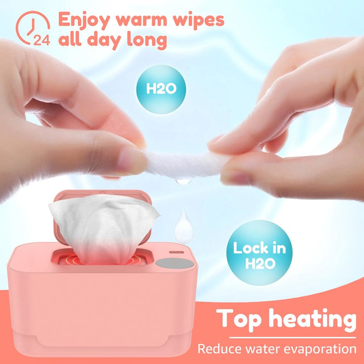 Portable Baby Wipe Warmer Compact Design