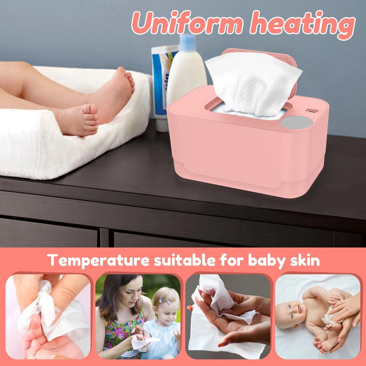 Portable Baby Wipe Warmer Compact Design