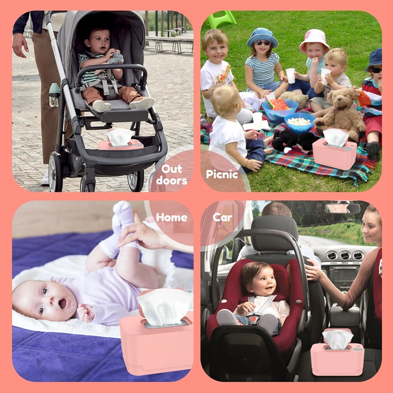 Portable Baby Wipe Warmer Compact Design