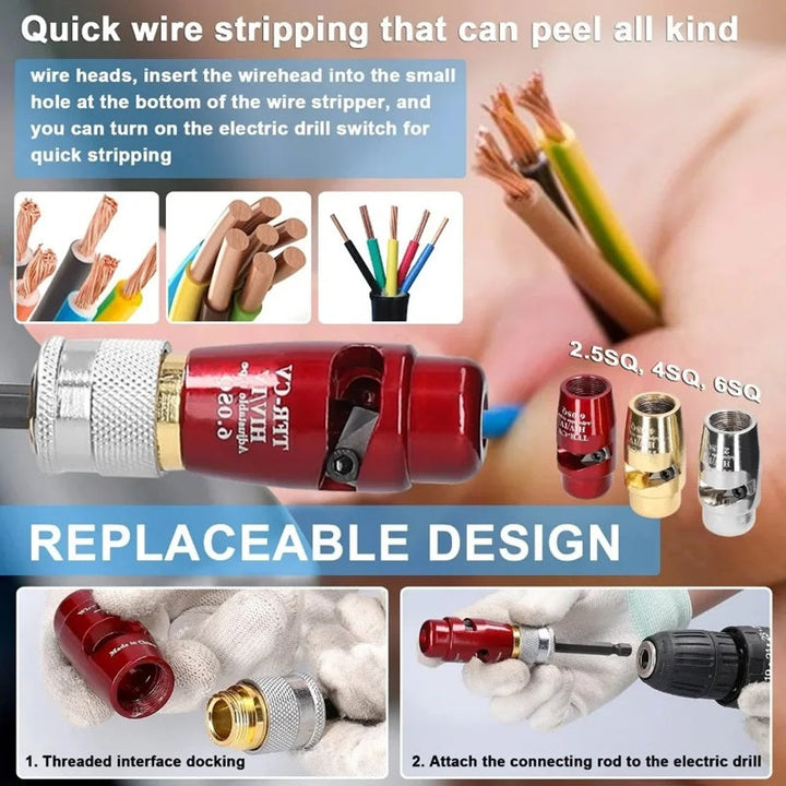 PrecisionPro Wire Stripper and Connector Tool Set
